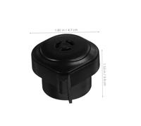 MOTHNUR Soupape de Sécurité Noire pour Autocuiseur Électrique Valve de Décharge Pression Rapide Remplacement pour Cuisine Domestique et Professionnelle
