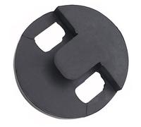 MOTHNUR Sourdine pour Violoncelle Caoutchouc Atténuateur de Pratique Rond Noir Accessoire Léger et Flexible pour Réduire le Volume de Pratique