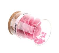 MOTHNUR sous Cloche Verre Décorative Fleur Immortelle Créative pour Cadeau Saint Valentin et Noël Ornement Romantique pour Maison et Bureau Couleur Rose