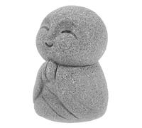 MOTHNUR Statue De Bouddha Résine Figurine De Moine Décorative pour Bureau Table Tableau Décoration De Salon Et Tableau De Bord De Voiture