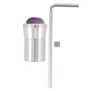 MOTHNUR Support de Diapason en Alliage 12 MM avec Base en Améthyste pour Contemplation Accessoires Thérapeutiques de Fréquence Outil de Bien-Relaxation pour Yoga et Soin du Visage