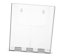 MOTHNUR Support de données en Acrylique Porte-dépliant Transparent Clair présentoir à revues Détenteur de Document Porte-Documents Transparent étagère de Support de brochure