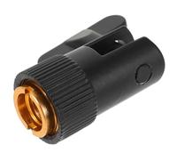 MOTHNUR Support de Microphone Antichoc 4,5 Cm Écrou, Pince Anti-vibration Compatible Microphones à Condensateur, Support de Micro de Bureau Noir pour Enregistrement Studio et Podcast