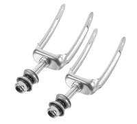 MOTHNUR Support de Roue en Acier pour Fauteuil Roulant 6/8 Pouces Roulements, Support de Fourche Robuste, Accessoire de Remplacement pour Fauteuils Manuels et Électriques, Usage Mobilité