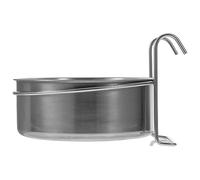 MOTHNUR Suspendue Acier Inoxydable pour Chien et Chat Bol Résistant sans Éclaboussures Installation sans Outils Multifonction pour Eau et Nourriture Kit pour Animaux de Compagnie