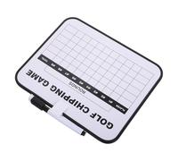 MOTHNUR Tableau de Score de Golf Portable Double Face en Plastique Carnet de Score Effaçable à Sec Léger et Compact Accessoire Golf pour Entraînement et Tournois