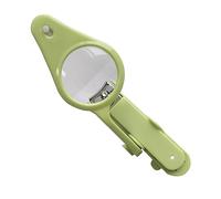 MOTHNUR Tondeuse Ongles Garçon Fille avec Lampe et Loupe Ciseaux Ongles Sécurisés Antirouille et Adapté Garçon Fille et Adultes Vert