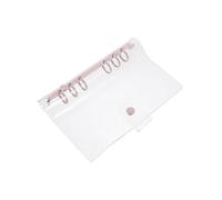 MOTHNUR Transparent PVC Protège Cahier Souple pour Classeur à Mobiles Organiseur Pratique pour Bureau et Notes Personnelles Couverture Légère et Résistante pour Souvenirs et Planification