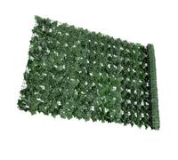 MOTHNUR Treillis Décoratif en Fausses Feuilles Vert Foncé 05 X 3 M Mur Végétal Artificiel Résistant aux UV Clôture Végétale Simulée pour Jardin Balcon et Terrasse Feuillage Dense et