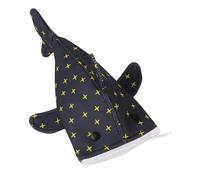MOTHNUR Trousse Crayon Requin avec Motif Étoile Organiseur Zippé Multifonction pour École et Bureau Pochette Cosmétique et Porte-Stylo Cartoon pour Filles et Adultes