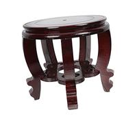 MOTHNUR Wooden Pedestal Fish Tank Base High Tall Solid Wood Display Stand for Home Bonsai Flower Pot Display