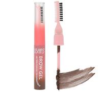 MOTIBACK Gel à sourcils 2 en 1 avec brosse à double tête et peigne, couleur longue durée, imperméable et anti-salissures, n° 04 marron naturel