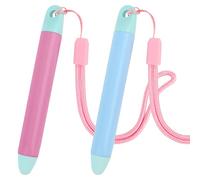MOTIBACK Lot de 2 stylets capacitifs pour enfants avec sangle de maintien pour écran tactile, tablettes, smartphones et ordinateurs d'apprentissage, idéal pour écrire, dessiner et jouer aux enfants