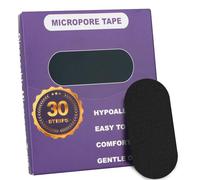 MOTIBACK Lot de 30 pansements buccaux pour dormir, anti-ronflement pour dormir la nuit, pour mieux dormir et respirer, bloque-ronflements pour hommes et femmes (noir)
