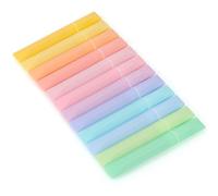 MOTIBACK Surligneurs Pastels - Pack de 12 Marqueurs Fluos Doux, Point Large 5 mm, Couleurs Dopamine pour Études, Bureau & Organisation, Sans Séchage (Dopamine)