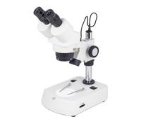 Motic Microscope stéréoscopique SFC-11C-N2LED, bino, 20/40x, AL/DL, LED