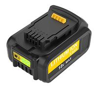 Moticett Remplacement Batterie pour Dewalt 18V 5.0Ah Batterie pour Dewalt 18V DCB204 DCB201 DCB200 DCB184 DCB182 DCB181DCB180 avec indicateur LED