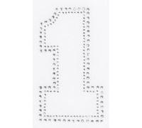 Your Design Motif ''1'' pour vêtements 57 X 100 mm