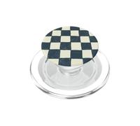 Motif à Carreaux dessiné à la Main Style d'esquisse au Crayon PopSockets PopGrip pour MagSafe