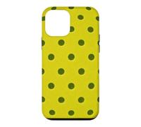 Motif à Pois de Balle de Pickleball Jaune pour Le Jour des Jeux de cornichons Coque pour iPhone 12 Mini