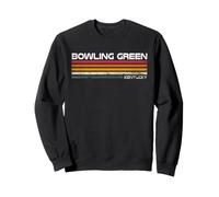 Motif à Rayures Vintage Kentucky Green Bowling Sweatshirt