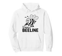 Motif Abeille pour Rendre l'idiome Amusant pour Les Enfants et Les Enseignants Sweat à Capuche