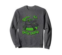 Motif Alligator Amusant Born to Dilly Dally Sweatshirt