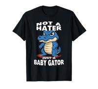 Motif Alligator Mignon « Not A Hater Just A Baby Gator » T-Shirt