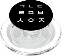 Motif Alphabet coréen Hangul PopSockets PopGrip pour MagSafe