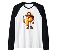 Motif Alphabet Pirate « P » Amusant pour Les Enfants Manche Raglan
