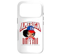 Motif America Black & Sexy What's Good Afro USA Pride Coque pour iPhone 17 Pro