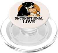 Motif Amour inconditionnel pour Chien et Chat pour Homme et Femme PopSockets PopGrip pour MagSafe