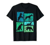 Motif Amusant de Chien « I Love and Pet » pour Hommes, Femmes, Enfants T-Shirt