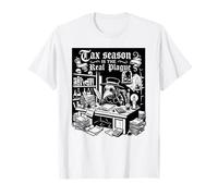 Motif Amusant de médecin de la peste de la Saison des impôts T-Shirt