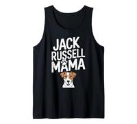 Motif amusant Jack Russell Mama, chiot et patte de chien Débardeur