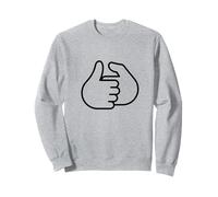 Motif Amusant Let's Have A Thumb War Sweatshirt
