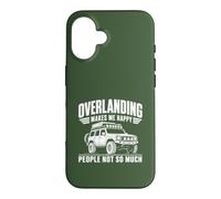 Motif Amusant « Makes Me Happy People Not So Much » Coque pour iPhone 16
