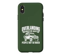 Motif Amusant « Makes Me Happy People Not So Much » Coque pour iPhone X/XS