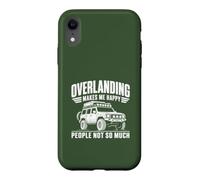 Motif Amusant « Makes Me Happy People Not So Much » Coque pour iPhone XR