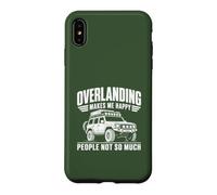 Motif Amusant « Makes Me Happy People Not So Much » Coque pour iPhone XS Max