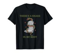 Motif Amusant « There's A Snake in My Boot » T-Shirt