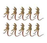 Motif animal broderie de tissu patchs réparation de trous 10pcs Supplies de décoration artisanat pour enfants