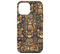 Motif Animal Mignon Kitsch Collage Floral Coque pour iPhone 12 Pro Max