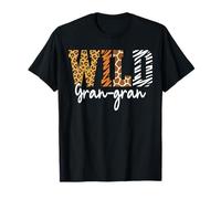 Motif Animal Sauvage Gran-Gran Fête de la Terre Mère T-Shirt