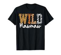 Motif Animal Sauvage Mawmaw Fête de la Terre Mère T-Shirt