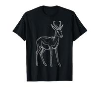 Motif Animal Springbok Lover T-Shirt