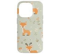 Motif Animaux de la forêt et Amis de la forêt Coque pour iPhone 14 Pro