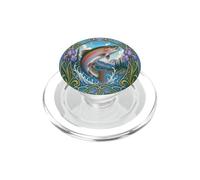 Motif Arc-en-Ciel pour pêche à la Truite PopSockets PopGrip pour MagSafe