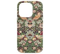 Motif Art Nouveau William Morris Voleur de Fraises Coque pour iPhone 14 Pro