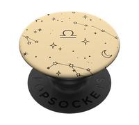 Motif Astrologie Signe Balance PopSockets PopGrip Adhésif